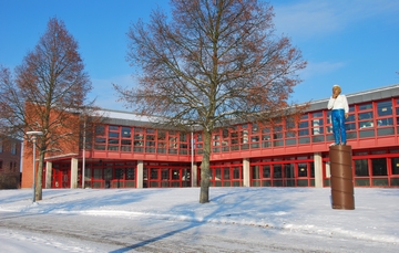 Universitätsbibliothek im Winter