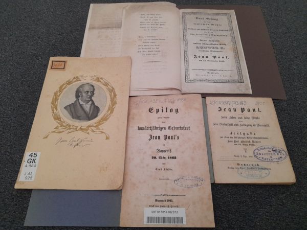 Foto von Werken zu Jean Paul