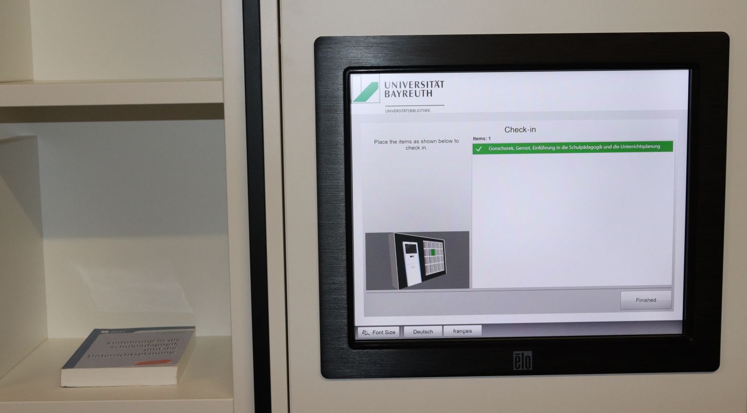 Display Smart Return Shelf