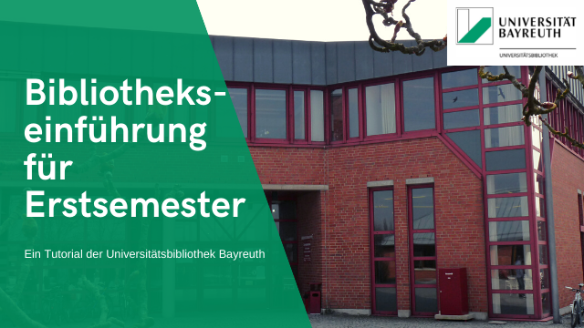 Bibliothekseinführung für Erstsemester